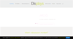 Desktop Screenshot of displays.hu